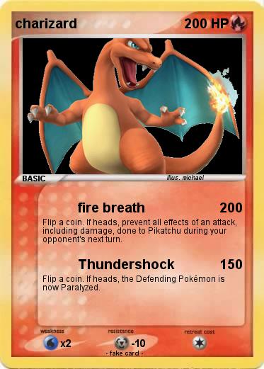 Pokemon charizard