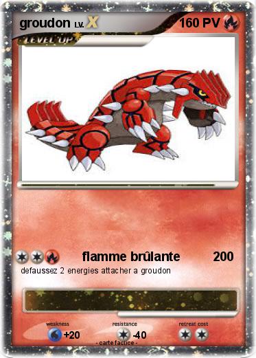 Pokemon groudon