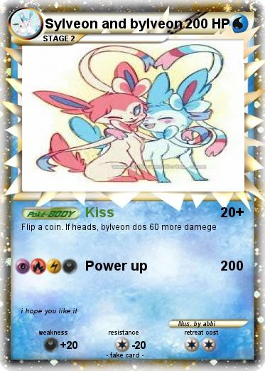 Pokemon Sylveon and bylveon