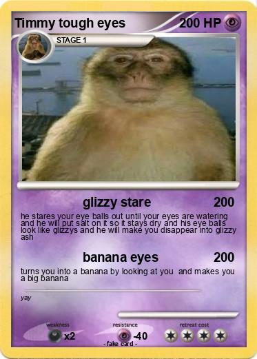 Pokemon Timmy tough eyes