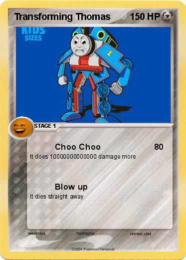 Pokemon Transforming Thomas