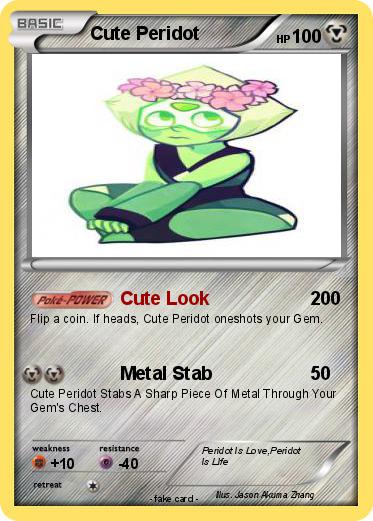 Pokemon Cute Peridot