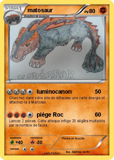 Pokemon matosaur