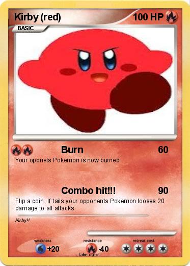 Pokemon Kirby (red)