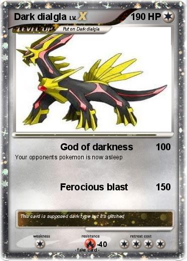 Pokemon Dark dialgla