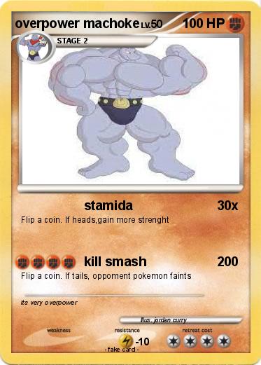 Pokemon overpower machoke