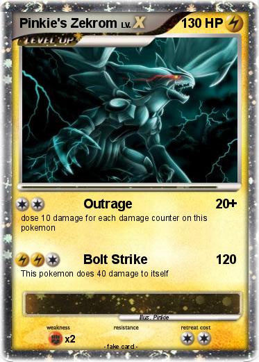 Pokemon Pinkie's Zekrom