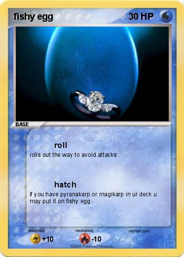 Pokemon fishy egg