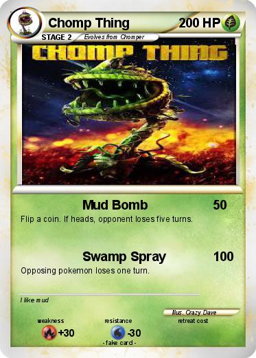 Pokemon Chomp Thing