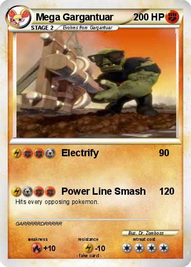 Pokemon Mega Gargantuar