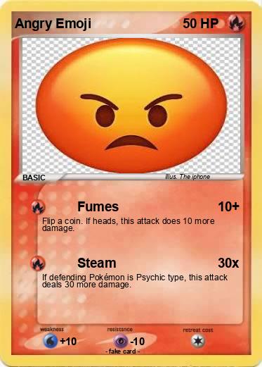 Pokemon Angry Emoji