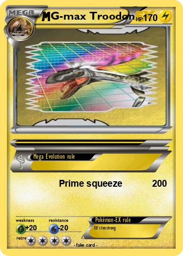 Pokemon G-max Troodon