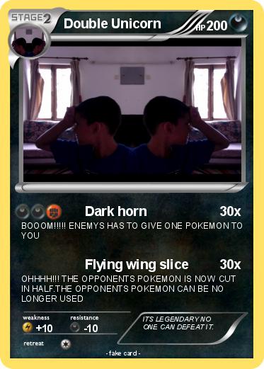 Pokemon Double Unicorn