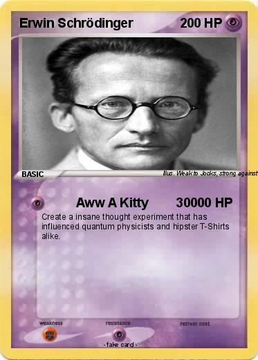 Pokemon Erwin Schrödinger