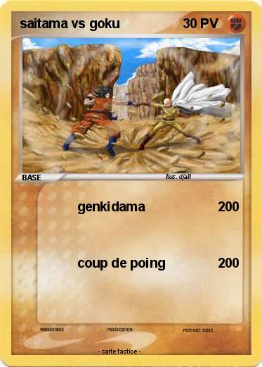Pokemon saitama vs goku