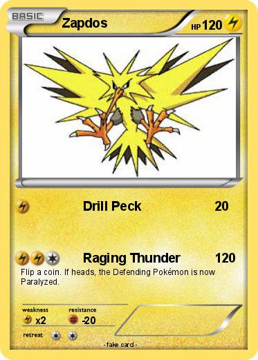 Pokemon Zapdos