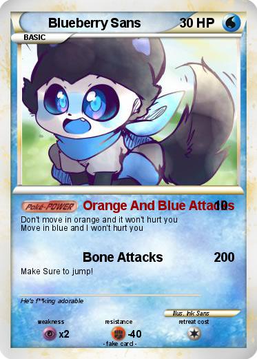 Pokemon Blueberry Sans