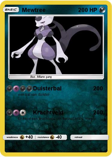 Pokemon Mewtree