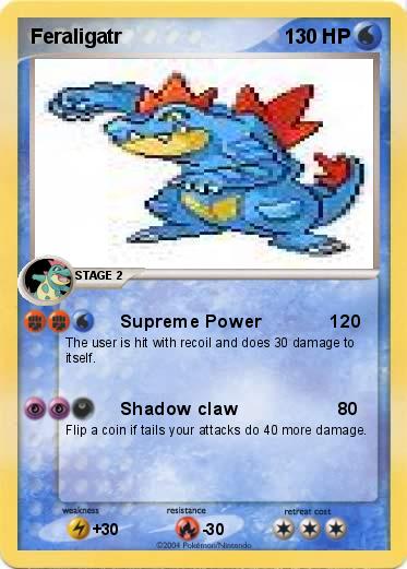 Pokemon Feraligatr