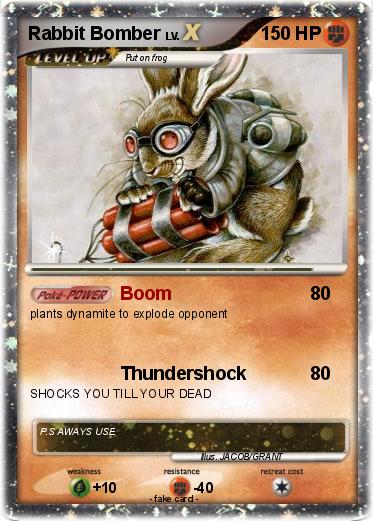 Pokemon Rabbit Bomber