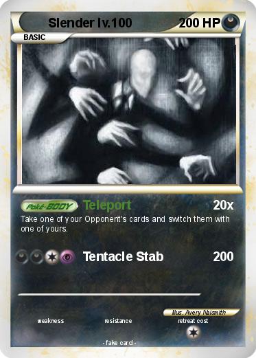Pokemon Slender lv.100