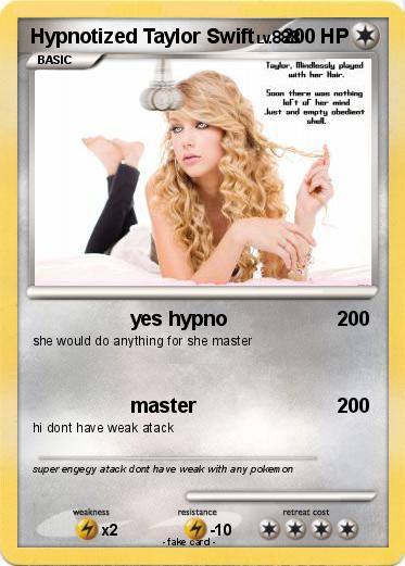 Pokemon Hypnotized Taylor Swift