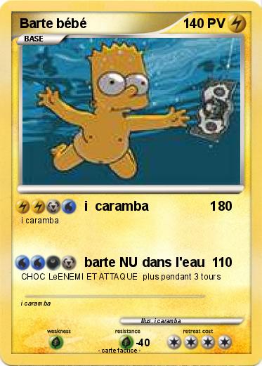 Pokemon Barte bébé