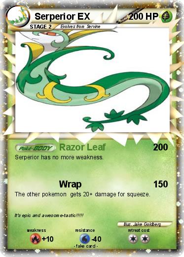 Pokemon Serperior EX