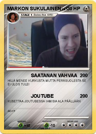 Pokemon MARKON SUKULAINEN