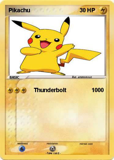 Pokemon Pikachu