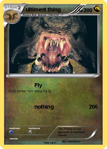 Pokemon ultiment thing