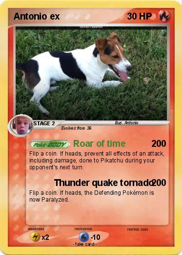 Pokemon Antonio ex