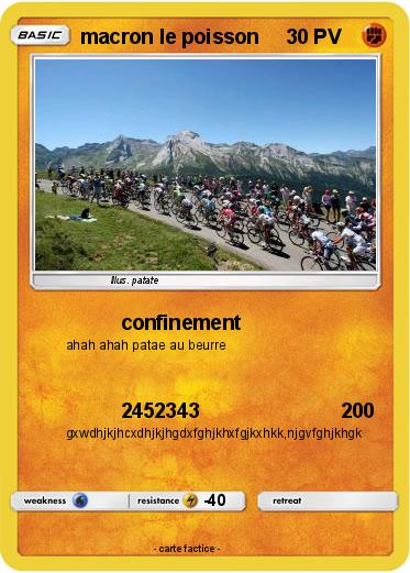 Pokemon macron le poisson