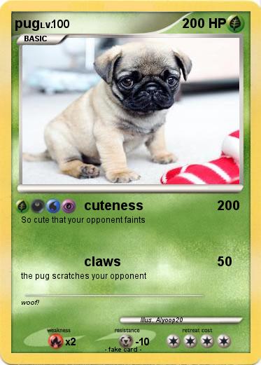 Pokemon pug