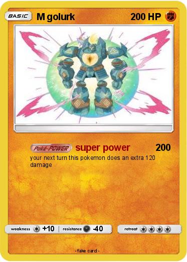 Pokemon M golurk