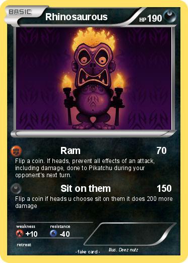 Pokemon Rhinosaurous