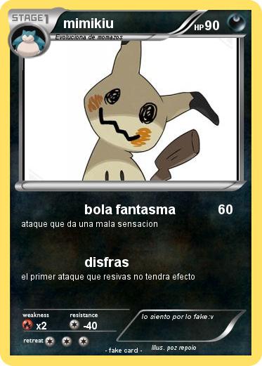 Pokemon mimikiu