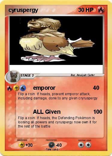 Pokemon cyruspergy
