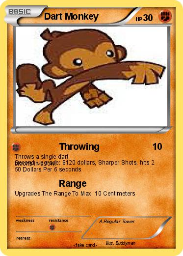 Pokemon Dart Monkey