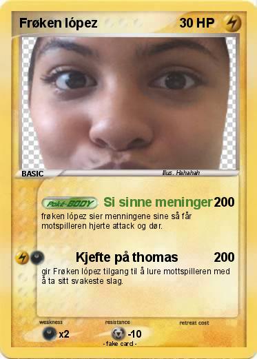 Pokemon Frøken lópez