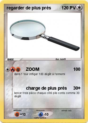 Pokemon regarder de plus près