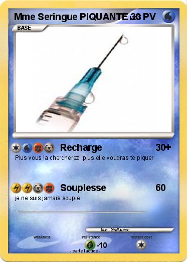 Pokemon Mme Seringue PIQUANTE