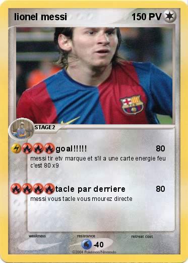Pokemon lionel messi