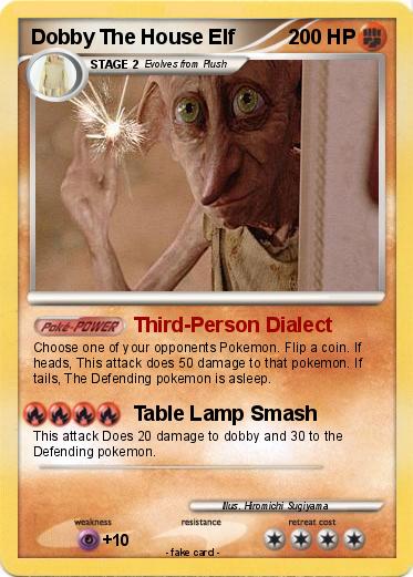 Pokemon Dobby The House Elf