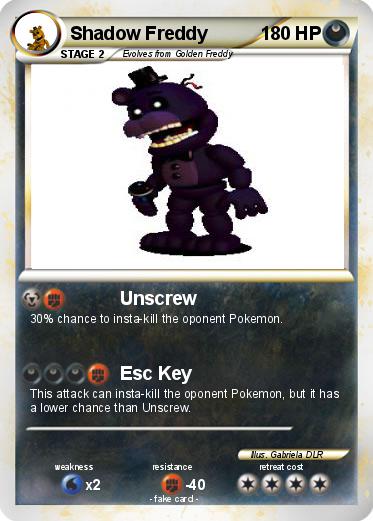 Pokemon Shadow Freddy