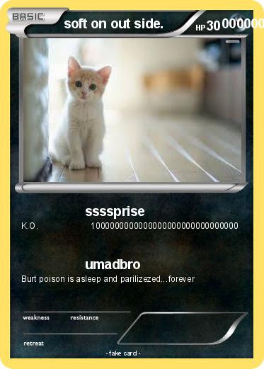 Pokemon soft on out side.                00000000000000