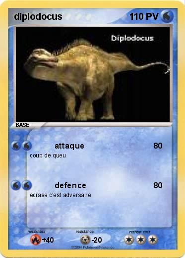 Pokemon diplodocus