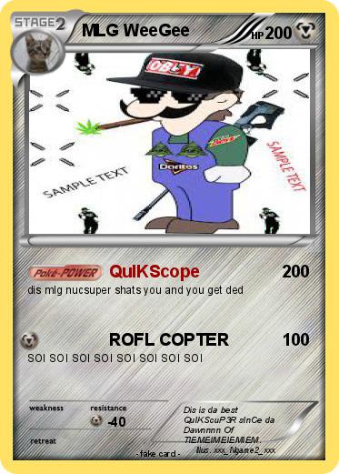 Pokemon MLG WeeGee