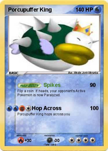 Pokemon Porcupuffer King