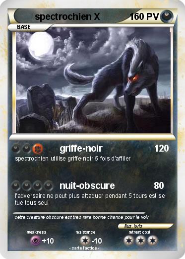 Pokemon spectrochien X